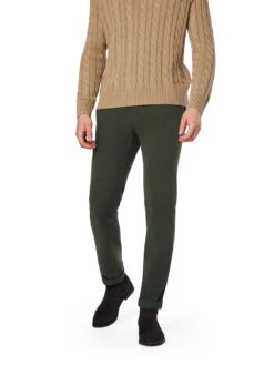 Mason's, Chino Torino, Slim Fit, Baumwolle, Jägergrün
