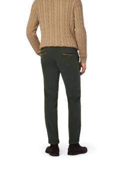 Mason's, Chino Torino, Slim Fit, Baumwolle, Jägergrün -Herrenausstatter Geschaft 452161 norm2
