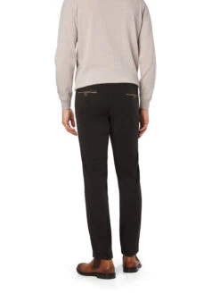 Mason's, Chino Torino, Slim Fit, Baumwolle, Kaffee -Herrenausstatter Geschaft 452163 norm2