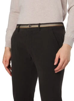 Mason's, Chino Torino, Slim Fit, Baumwolle, Kaffee -Herrenausstatter Geschaft 452163 norm3