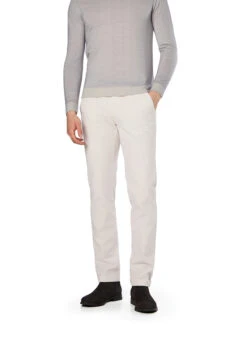 Mason's, Chino Torino, Slim Fit, Baumwolle, Ecru