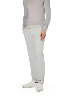 Mason's, Chino Torino, Slim Fit, Baumwolle, Hellgrau