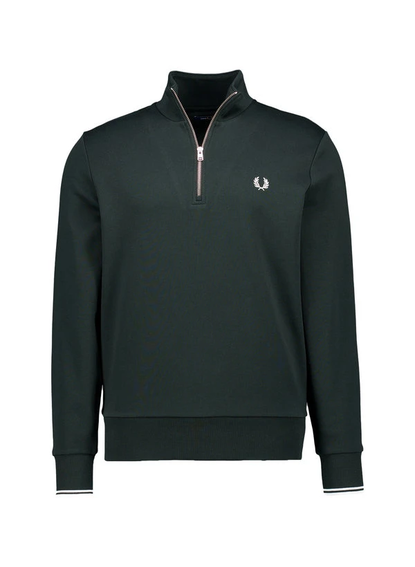 Fred Perry, Troyer, Baumwolle, Dunkelgrün 3 Fred Perry, Troyer, Baumwolle, Dunkelgrün