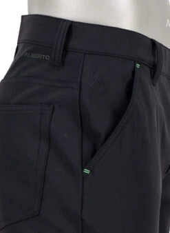 Alberto Golf, Golfhose Pro, Modern Fit, FX 4 Dry Cooler®, Schwarz 12 Alberto Golf, Golfhose Pro, Modern Fit, FX 4 Dry Cooler®, Schwarz -Herrenausstatter Geschaft 452253 norm5