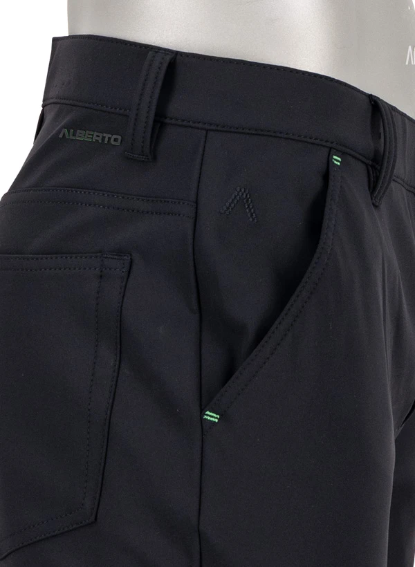 Alberto Golf, Golfhose Pro, Modern Fit, FX 4 Dry Cooler®, Schwarz 7 Alberto Golf, Golfhose Pro, Modern Fit, FX 4 Dry Cooler®, Schwarz – Bild 5