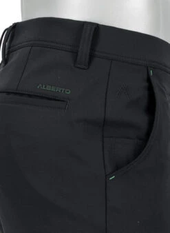 Alberto Golf, Golfhose Rookie, Regular Fit, FX4 DRY Cooler®, Schwarz -Herrenausstatter Geschaft 452254 norm5