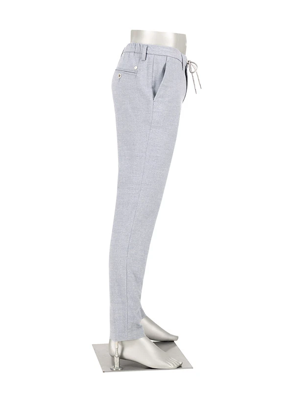 Alberto, Hose Jump, Slim Fit, Mikrofaser-Stretch, Hellblau 5 Alberto, Hose Jump, Slim Fit, Mikrofaser-Stretch, Hellblau – Bild 3