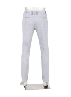 Alberto, Hose Jump, Slim Fit, Mikrofaser-Stretch, Hellblau 12 Alberto, Hose Jump, Slim Fit, Mikrofaser-Stretch, Hellblau -Herrenausstatter Geschaft 452255 norm3