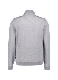 BOSS Black, Rollkragenpullover, Schurwolle, Silber 7 BOSS Black, Rollkragenpullover, Schurwolle, Silber -Herrenausstatter Geschaft 452264 norm2