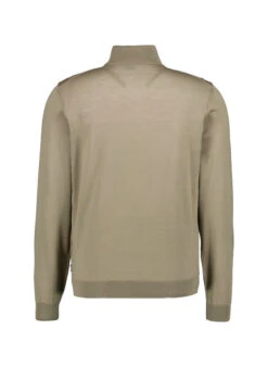 BOSS Black, Rollkragenpullover, Schurwolle, Braun -Herrenausstatter Geschaft 452265 norm2