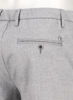 Alberto, Hose Jump, Slim Fit, Mikrofaser-Stretch, Grau -Herrenausstatter Geschaft 452287 norm6