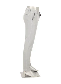 Alberto, Hose Jump, Slim Fit, Baumwolle-Tencel™, Grau -Herrenausstatter Geschaft 452289 norm2