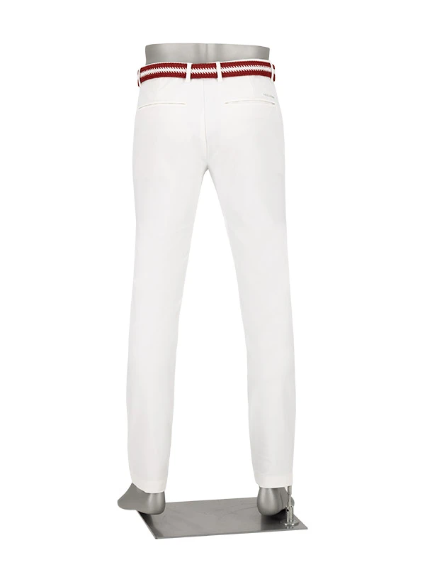 Alberto Golf, Golfhose Ian, Slim Fit, FX4 DRY Cooler®, Weiß 6 Alberto Golf, Golfhose Ian, Slim Fit, FX4 DRY Cooler®, Weiß – Bild 4