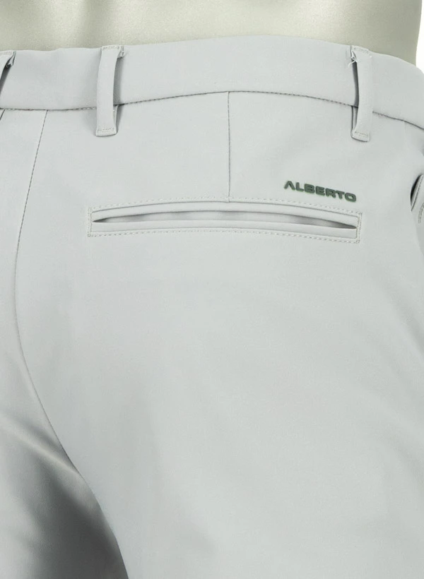 Alberto Golf, Golfhose Ian, Slim Fit, FX4 DRY Cooler®, Hellgrau 9 Alberto Golf, Golfhose Ian, Slim Fit, FX4 DRY Cooler®, Hellgrau – Bild 7