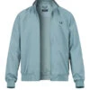 Fred Perry, Blouson, Mikrofaser Wasserabweisend, Blau -Herrenausstatter Geschaft 452311 norm