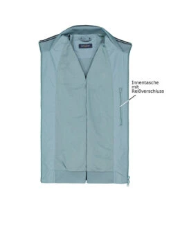 Fred Perry, Blouson, Mikrofaser Wasserabweisend, Blau -Herrenausstatter Geschaft 452311 norm3