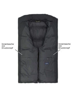 Fred Perry, Steppjacke, Mikrofaser, Schwarz -Herrenausstatter Geschaft 452312 norm3