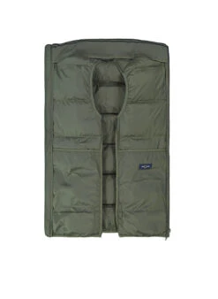 Fred Perry, Steppweste, Nylon Wasserabweisend, Green -Herrenausstatter Geschaft 452313 norm3