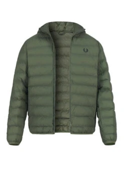 Fred Perry, Steppjacke, Nylon Wasserabweisend, Green