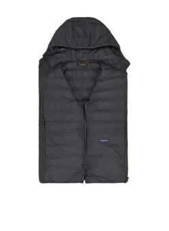 Fred Perry, Steppjacke, Nylon Wasserabweisend, Black -Herrenausstatter Geschaft 452316 norm3