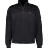 Fred Perry, Trainingsjacke, Baumwolle, Schwarz -Herrenausstatter Geschaft 452318 norm