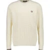 Fred Perry, Pullover, Baumwolle, Ecru -Herrenausstatter Geschaft 452323 norm