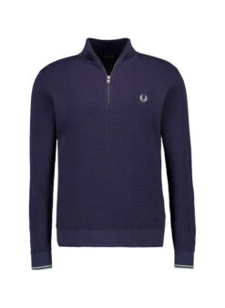 Fred Perry, Troyer, Baumwolle, Navy