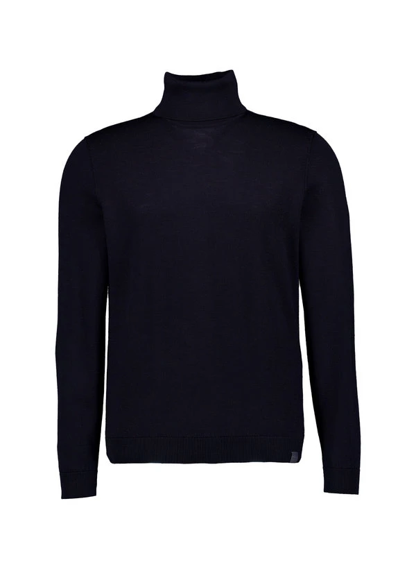 MAERZ Muenchen, Rollkragenpullover, Merinowolle, Navy 3 MAERZ Muenchen, Rollkragenpullover, Merinowolle, Navy