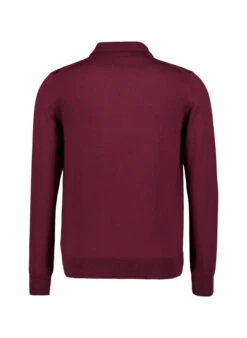 Fred Perry, Pullover, Wolle, Bordeaux 7 Fred Perry, Pullover, Wolle, Bordeaux -Herrenausstatter Geschaft 452334 norm2