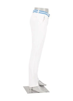 Alberto Golf, Golfhose Rookie, Regular Fit, FX4 DRY Cooler®, Weiß -Herrenausstatter Geschaft 452335 norm2