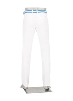 Alberto Golf, Golfhose Rookie, Regular Fit, FX4 DRY Cooler®, Weiß -Herrenausstatter Geschaft 452335 norm3