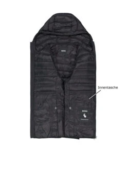 BOSS Black, Daunenjacke Dimeo, Mikrofaser Wasserabweisend, Schwarz 7 BOSS Black, Daunenjacke Dimeo, Mikrofaser Wasserabweisend, Schwarz -Herrenausstatter Geschaft 452371 norm3