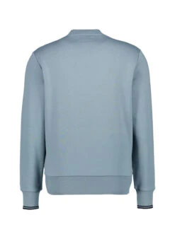 Fred Perry, Sweatshirt, Baumwolle, Blaugrau 7 Fred Perry, Sweatshirt, Baumwolle, Blaugrau -Herrenausstatter Geschaft 452400 norm2