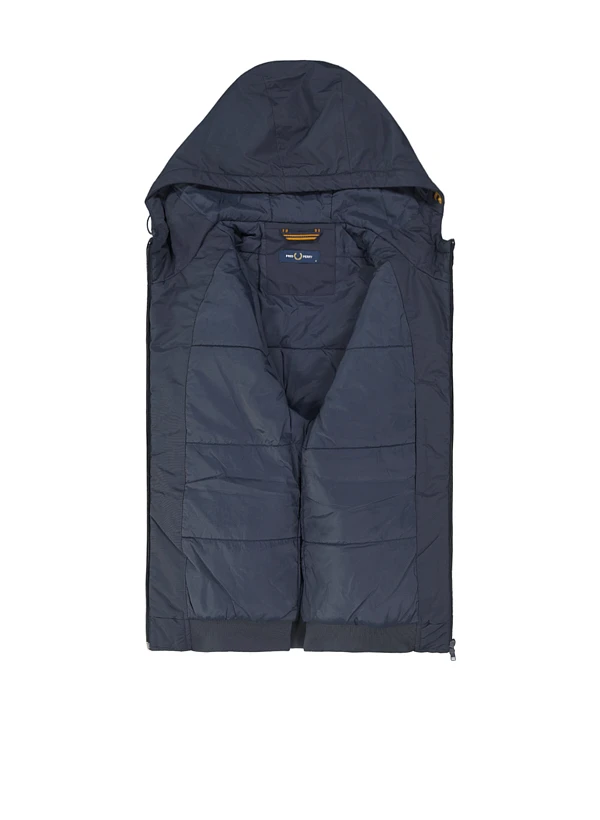Fred Perry, Jacke, Nylon Wasserabweisend, Navy 5 Fred Perry, Jacke, Nylon Wasserabweisend, Navy – Bild 3