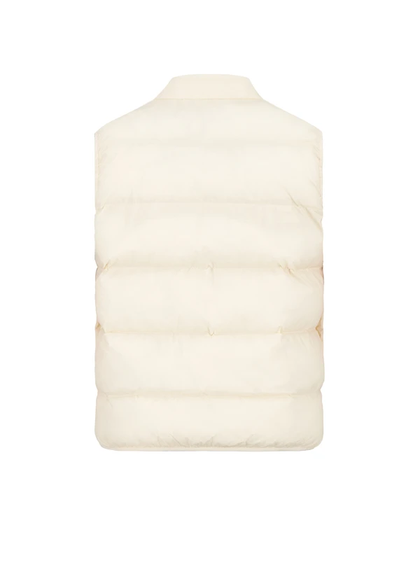 Fred Perry, Steppweste, Nylon Wasserabweisend, Ecru 4 Fred Perry, Steppweste, Nylon Wasserabweisend, Ecru – Bild 2