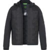 BOSS Green, Jacke T-Down, Mikrofaser, Schwarz -Herrenausstatter Geschaft 452451 norm