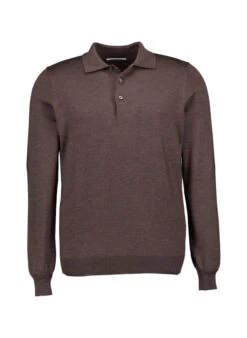 Gran Sasso, Pullover, Merinowolle Extrafein, Dunkelbraun