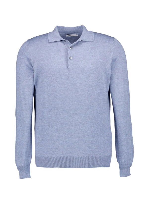 Gran Sasso, Pullover, Merinowolle Extrafein, Blau 3 Gran Sasso, Pullover, Merinowolle Extrafein, Blau