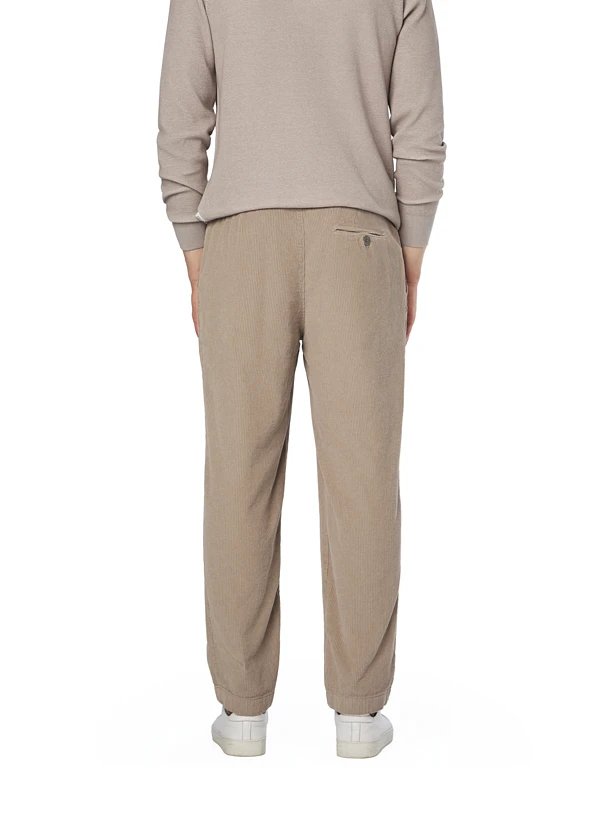 MAERZ Muenchen, Bundfaltenhose, Cord, Dunkelbeige 5 MAERZ Muenchen, Bundfaltenhose, Cord, Dunkelbeige – Bild 3