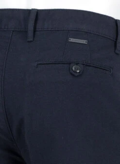 Alberto, Chino Lou, Regular Fit, Baumwolle, Navy Meliert 14 Alberto, Chino Lou, Regular Fit, Baumwolle, Navy Meliert -Herrenausstatter Geschaft 452560 norm6