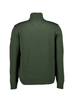 MAERZ Muenchen, Pullover, Merinowolle Waschbar, Moosgrün 7 MAERZ Muenchen, Pullover, Merinowolle Waschbar, Moosgrün -Herrenausstatter Geschaft 452869 norm2