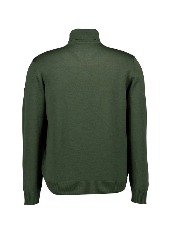 MAERZ Muenchen, Pullover, Merinowolle Waschbar, Moosgrün 5 MAERZ Muenchen, Pullover, Merinowolle Waschbar, Moosgrün – Bild 3