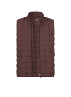 BOGGI MILANO, Daunenweste, Mikrofaser Wasserabweisend, Dunkelbraun