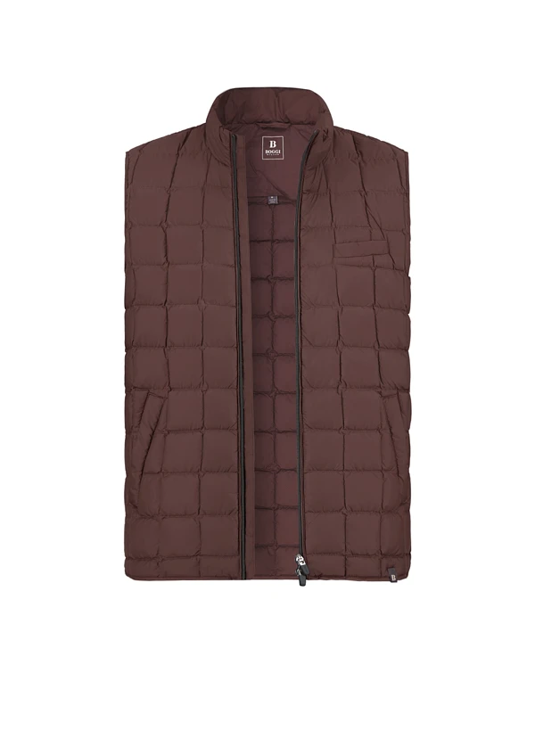 BOGGI MILANO, Daunenweste, Mikrofaser Wasserabweisend, Dunkelbraun 3 BOGGI MILANO, Daunenweste, Mikrofaser Wasserabweisend, Dunkelbraun