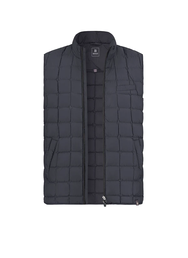 BOGGI MILANO, Daunenweste, Mikrofaser Wasserabweisend, Navy 3 BOGGI MILANO, Daunenweste, Mikrofaser Wasserabweisend, Navy