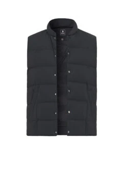 BOGGI MILANO, Daunenweste, Mikrofaser Wasserabweisend, Schwarz