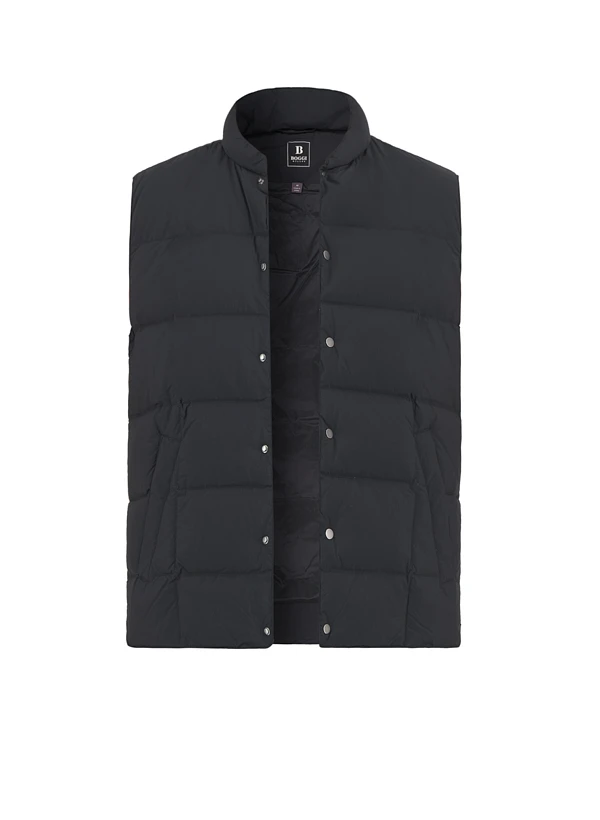 BOGGI MILANO, Daunenweste, Mikrofaser Wasserabweisend, Schwarz 3 BOGGI MILANO, Daunenweste, Mikrofaser Wasserabweisend, Schwarz