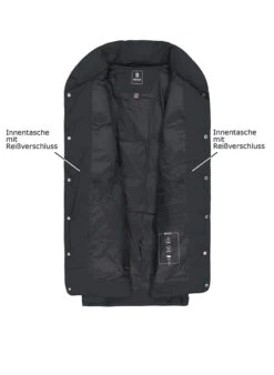 BOGGI MILANO, Daunenweste, Mikrofaser Wasserabweisend, Schwarz 7 BOGGI MILANO, Daunenweste, Mikrofaser Wasserabweisend, Schwarz -Herrenausstatter Geschaft 453103 norm3